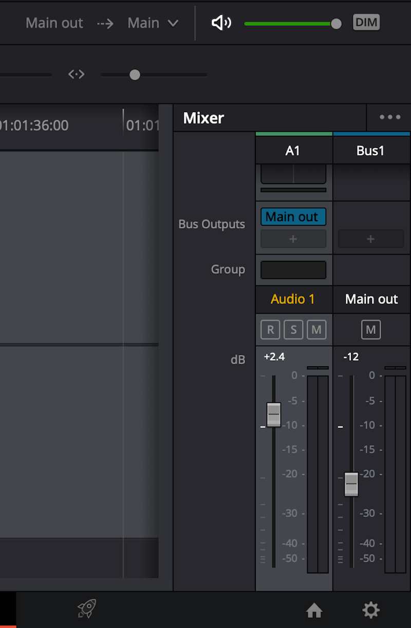 Checking bus outputs